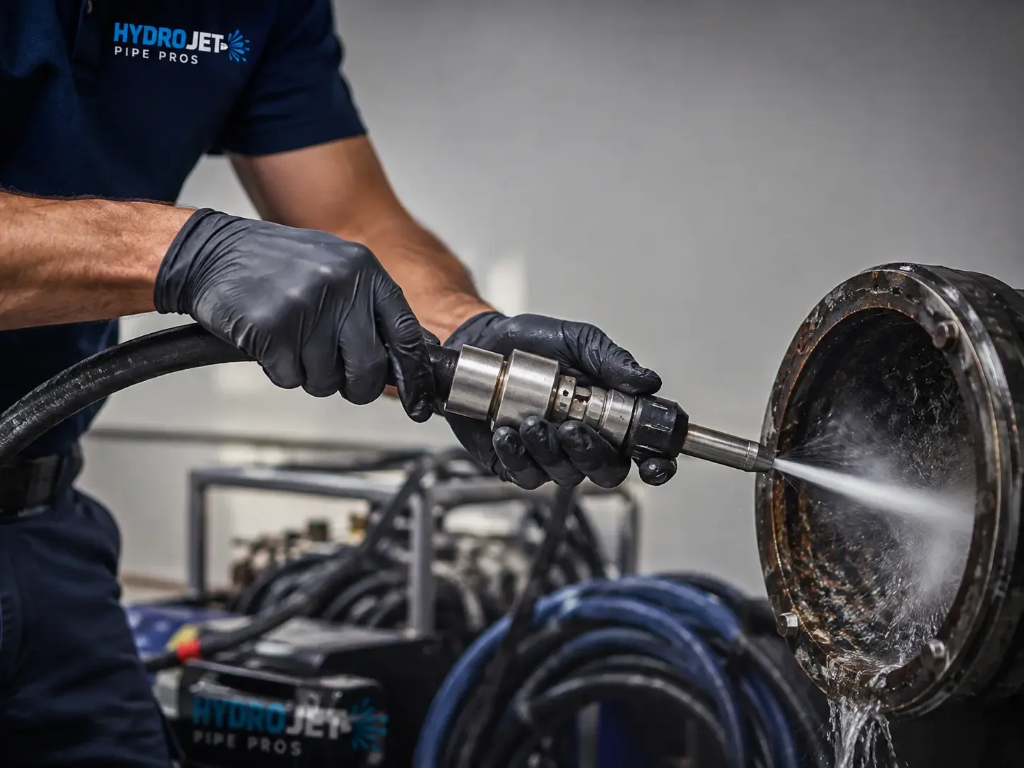 Hydro Jet Pipe Descaling in Lakeview, TX
